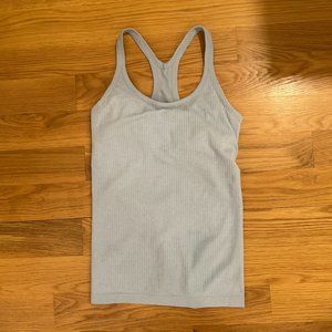 Lululemon Ebb to Street Tank Light Blue Size 6